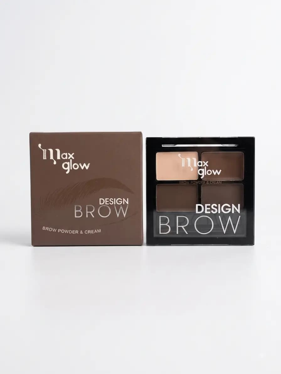 Pomada y sombra Max glow design brown