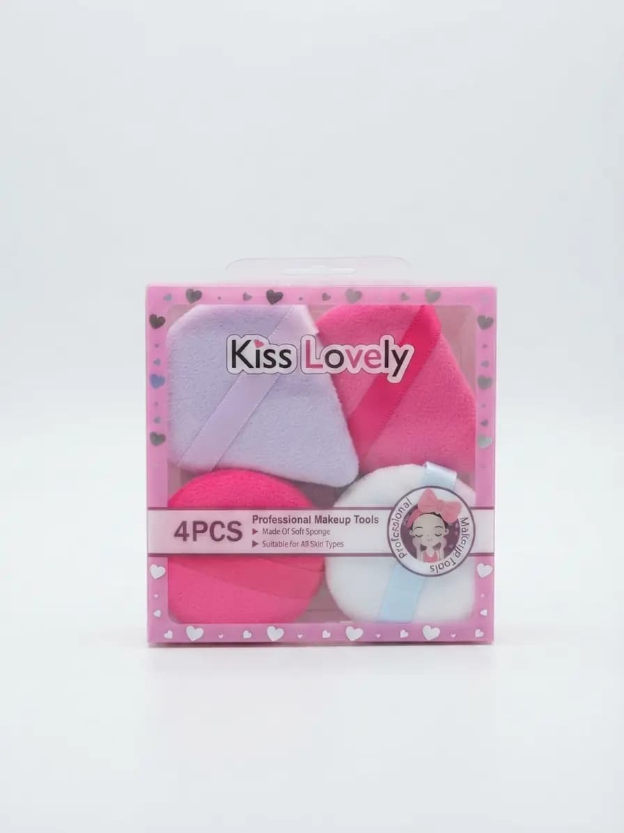 Set de borlas kiss lovely 4pcs