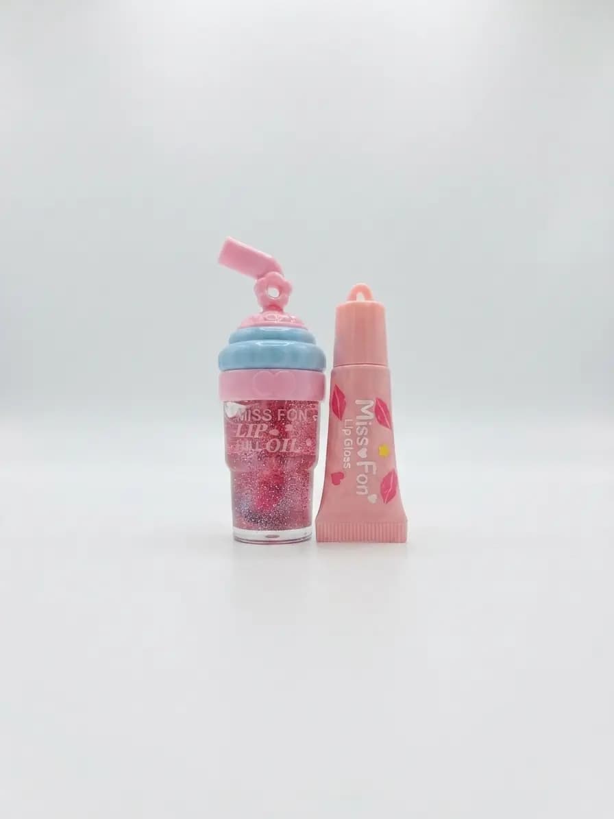 Lip oil y lip gloss miss fon