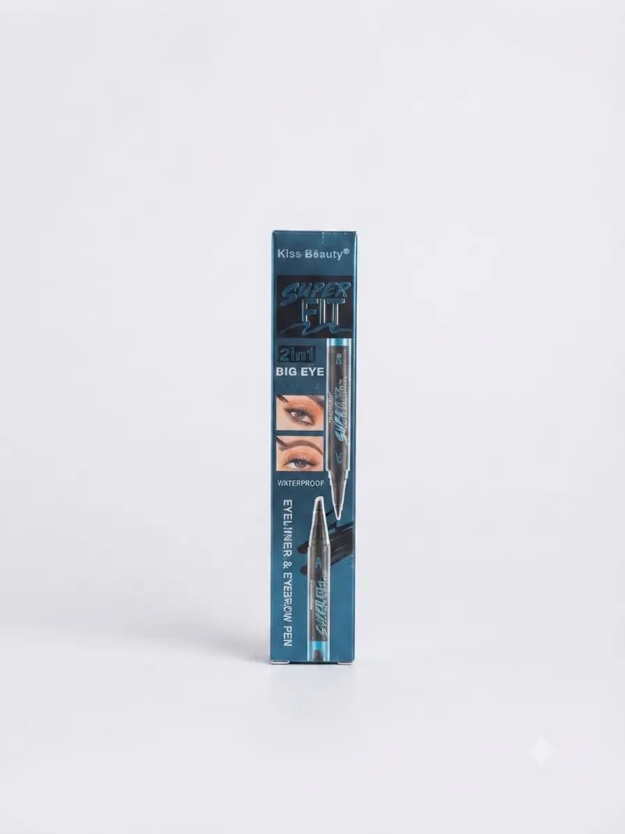 Microblanding con delineador kiss beauty